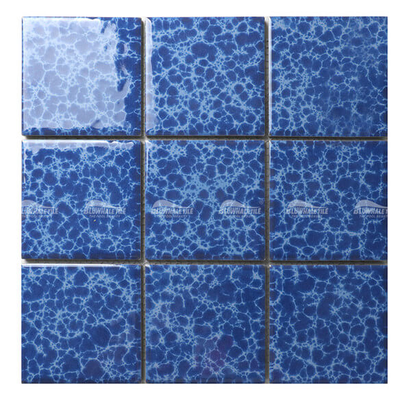 97x97mm Blossom Surface Sqaure Glossy Porcelain Blue BMG902A1,wholesale wall tile, mosaic pool tiles, swimming pool mosaic tiles