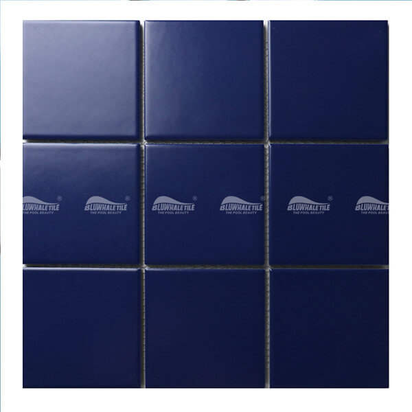 97x97mm Square Glazed Porcelain Dark Blue BMM601A1,pool tile for sale, swimming pool coping tiles, pool tile company
