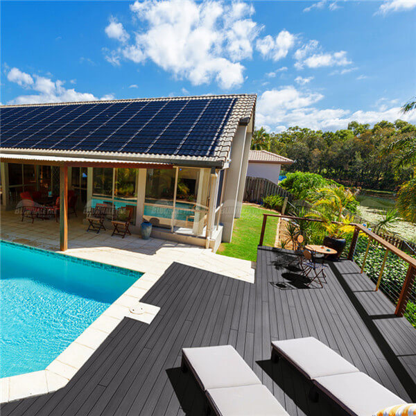 Wood Plastic Composite WPC903L-SH,pool paver, pool with deck, wood plastic composite flooring