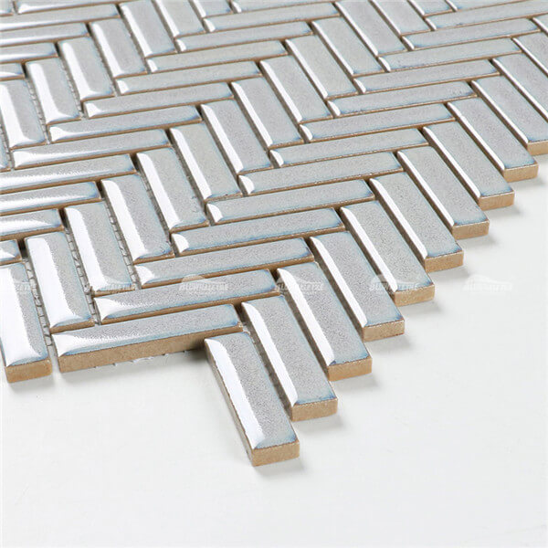 Herringbone Mosaic BCZ204B1,herringbone mosaic tile, white herringbone mosaic tile, white mosaic bathroom