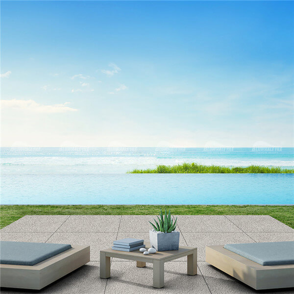 Deck de piscina de 18mm ZME7902,azulejos ao ar livre, azulejos ao ar livre para jardim, azulejo de espessura ao ar livre