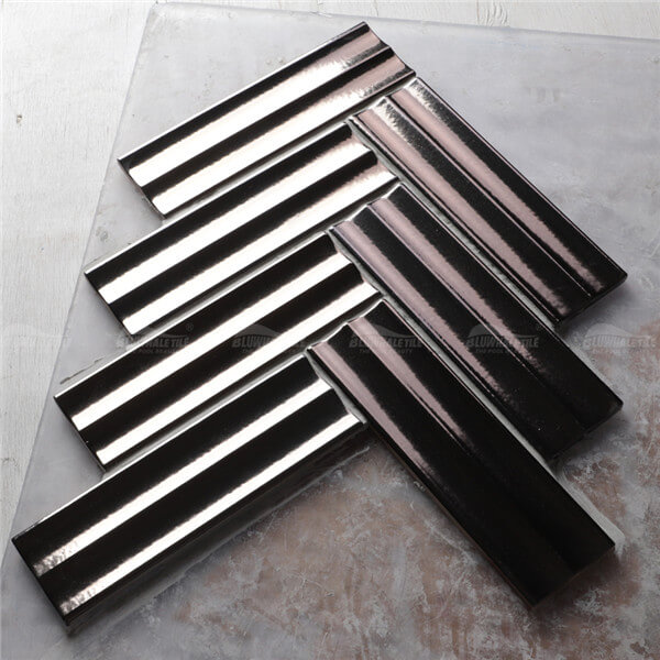 Subway Tile ZOD9903,herringbone subway tile backsplash, black subway tile, black subway tile bathroom