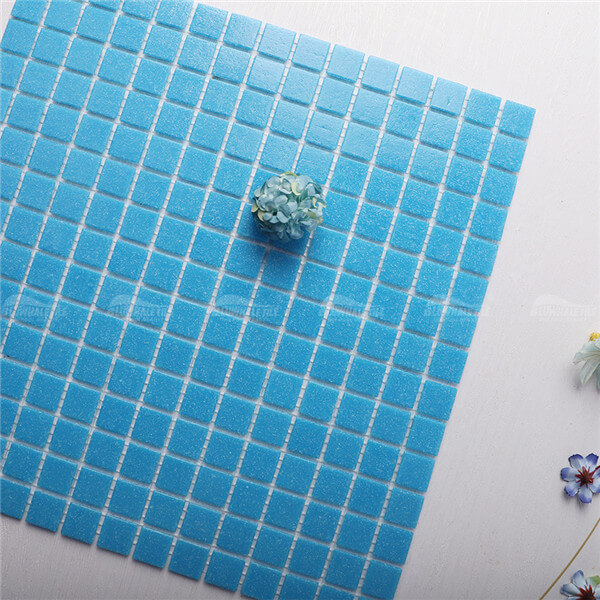 Hot Melt Glass GEOM9602,blue glass tile, iridescent glass tile, glass tiles price