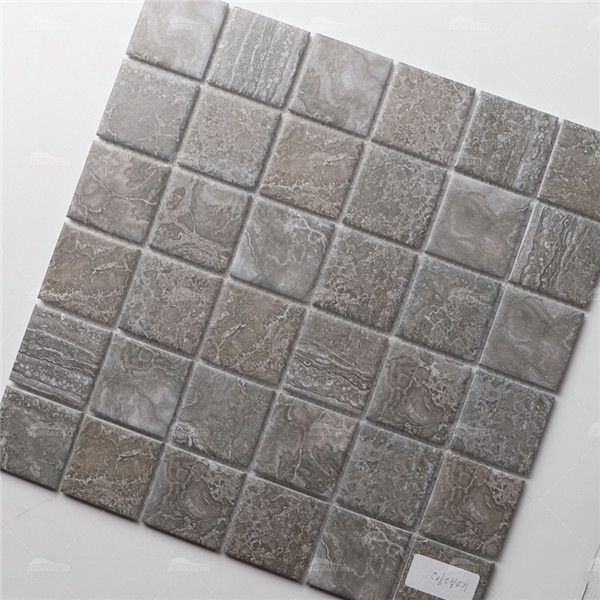 48x48mm Square Porcelain Marble Look Ink-Jet KOA2902,pool tile suppliers near me, mosaic pool tiles online, 2x2 porcelain pool tile