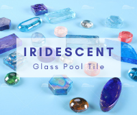 Coisas novas: 14+ estilos de azulejos de vidro arco-íris iridescente-Blog de azulejo iridescente, backsplash de telha iridescente, azulejo de vidro iridescente, telhas de piscina iridescente austrália