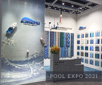 Review: Bluwhale Tile Pool Spa Expo 2021-pool expo, pool tile shop, pool water line, pool tile company
