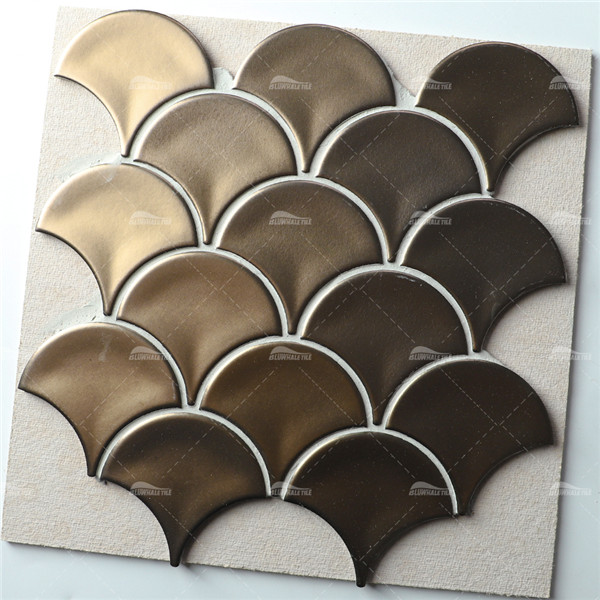 Fish Scale ZGA2902,metallic fish scale tile, metallic tile bathroom, pool tile wholesale