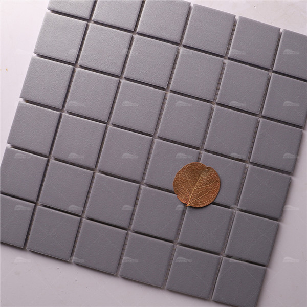 48x48mm Square Full Body Unglazed Black KOF6901,tile supplier,full body mosaic for sale,bathroom floor mosaic