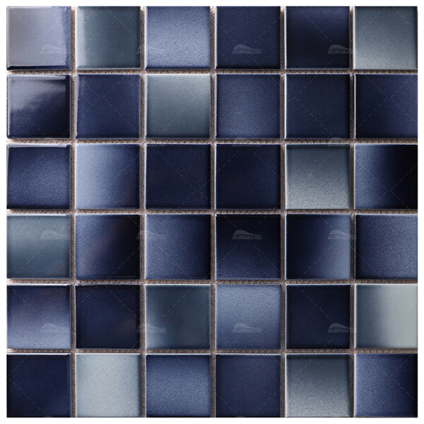 2x2 Square Gradient Blue Glazed KGA1903,swimming pool tiles,blue pool tiles,square pool tiles,swimming pool tile suppliers