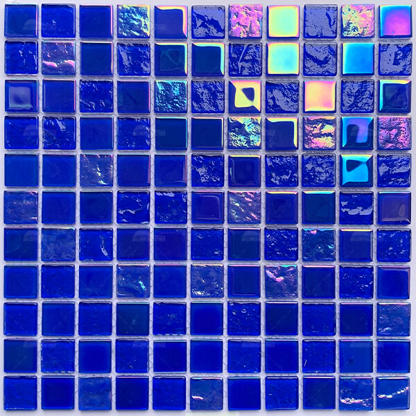1x1 Crystal Glass Blue GIOL1601,glass pool tiles,mosaic pool tiles，blue glass mosaic tiles,pool tile manufacturers