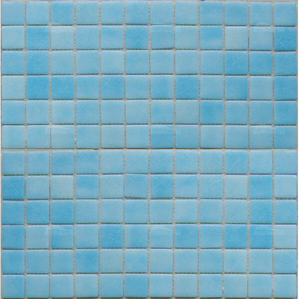25x25 Square Euro Glass Mosaic Blue GIO601Z,mosaic pool tiles,euro glass mosaic,pool mosaic wholesale
