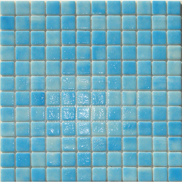 25x25 Square Euro Glass Mosaic Blue GIO605Z,tiles swimming pool,euro glass mosaic,swimming pool tiles prices
