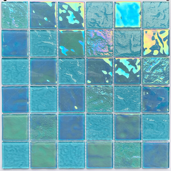 2x2 Crystal Glass Lake Blue GKOL1607,tile for swimming pool,2x2 glass pool tile,pool tiles sale