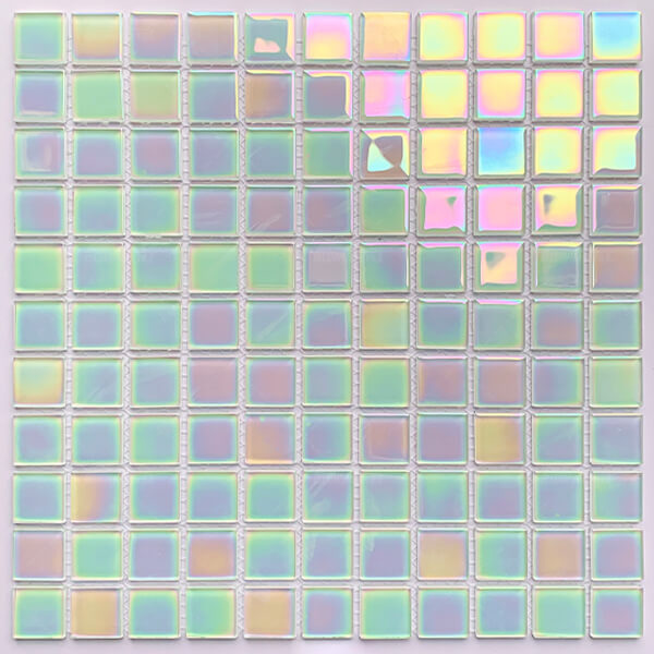 1x1 Crystal Glass Iridescent GIOL1202,tile pools,glass mosaic tile swimming pools,swimming pool mosaic tiles price
