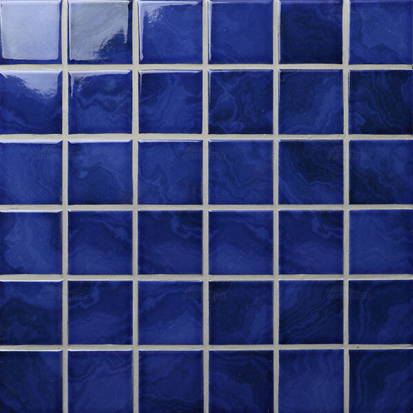 48*48mm Square Porcelain Ink Jet Ocean Blue KOA2607,swimming pool tile,blue tile swimming pool,pool tile sales