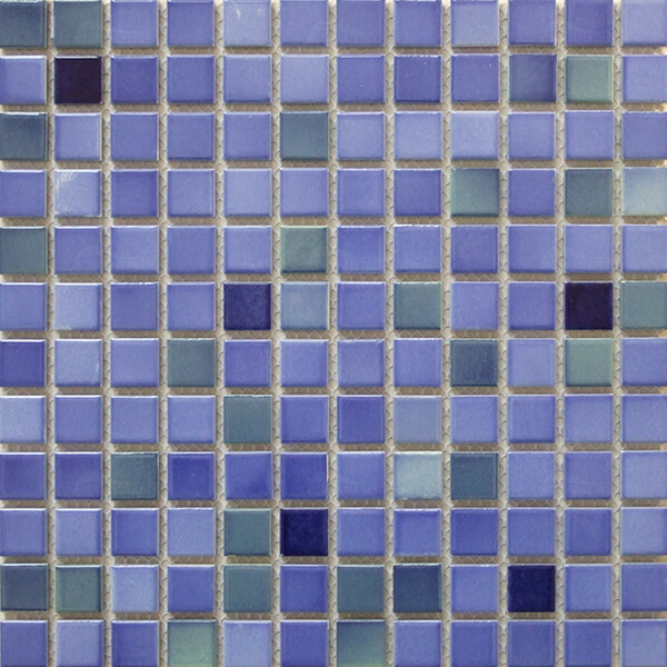 22x22mm Square Porcelain Gradient Cobalt Blue CGG004A,pool tiles,blue mosaic swimming pool tiles,mosaic tile swimming pool