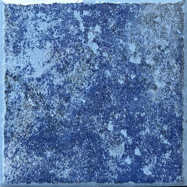 6x6 Large Square Inkjet Pattern Glossy Porcelain Blue WOL9906,ceramic pool tile, cobalt blue pool tile 6x6, swimming pool large tiles