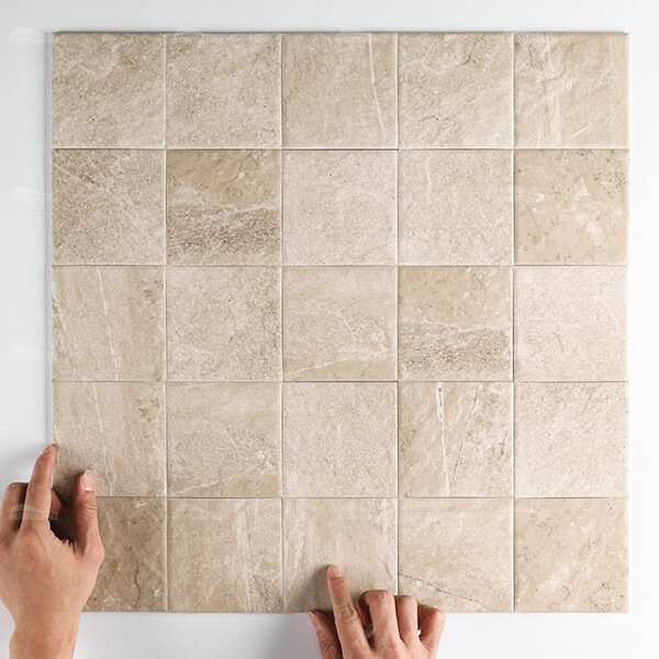 4x4 Square Inkjet Marble Look Matte Porcelain MOF8302,ceramic pool tile, ceramic tiles pool, pool tile warehouse